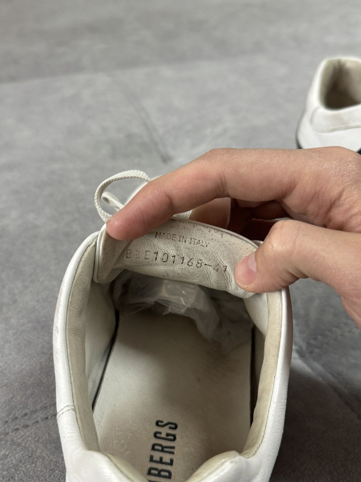 Dirk Bikkembergs × Vintage Dirk Bikkembergs Leather Y2K Avant garde Shoes Sneakers 41 Size US 8 / EU 41 - 10 Thumbnail