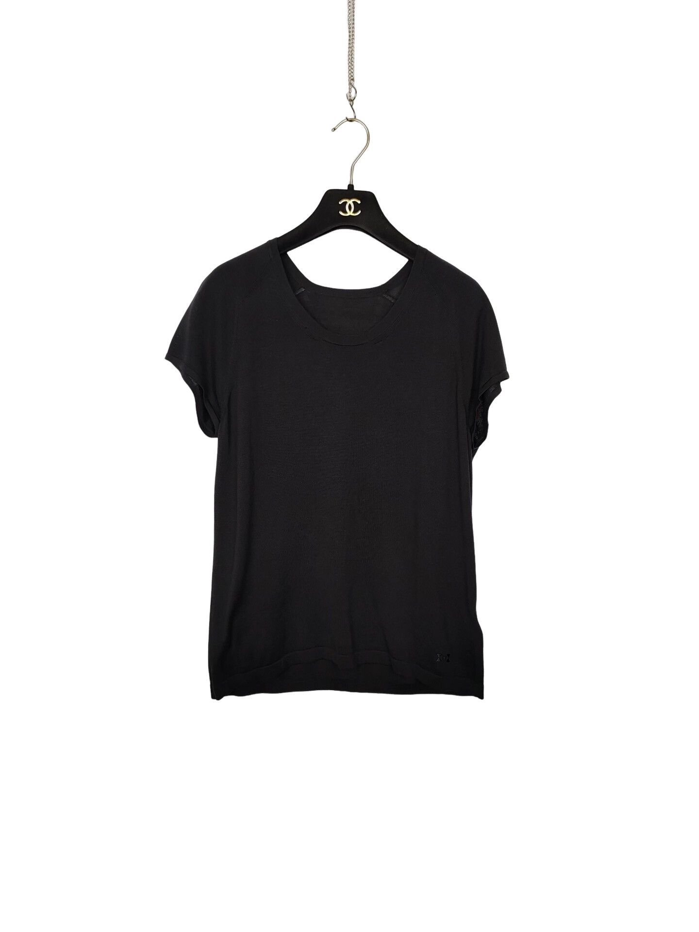 Hermes Hermès Silk Cotton Short Sleeve Top Size 40 Size M / US 6-8 / IT 42-44 - 1 Thumbnail