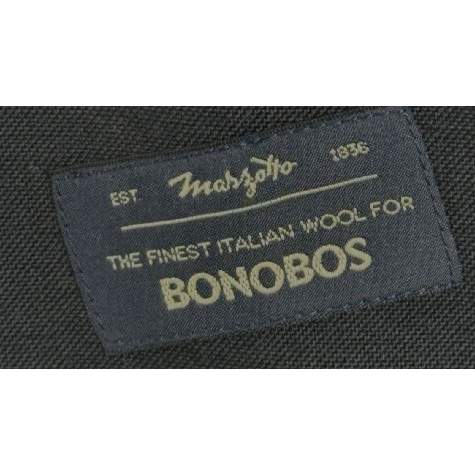 Bonobos Bonobos MARZOTTO Italian WOOL Slim Fit 40 Long Jacket VERY DARK BLUE Mens Size US XXS / EU 40 - 7 Thumbnail