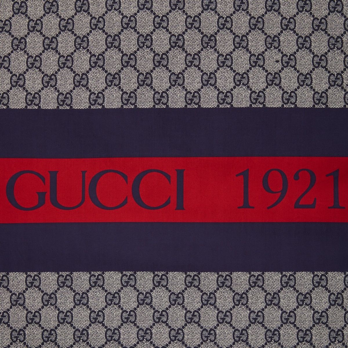 Gucci o1loc1c1225 770373 GG Print Cotton Jacket in Multicolor Size US L / EU 52-54 / 3 - 6 Thumbnail