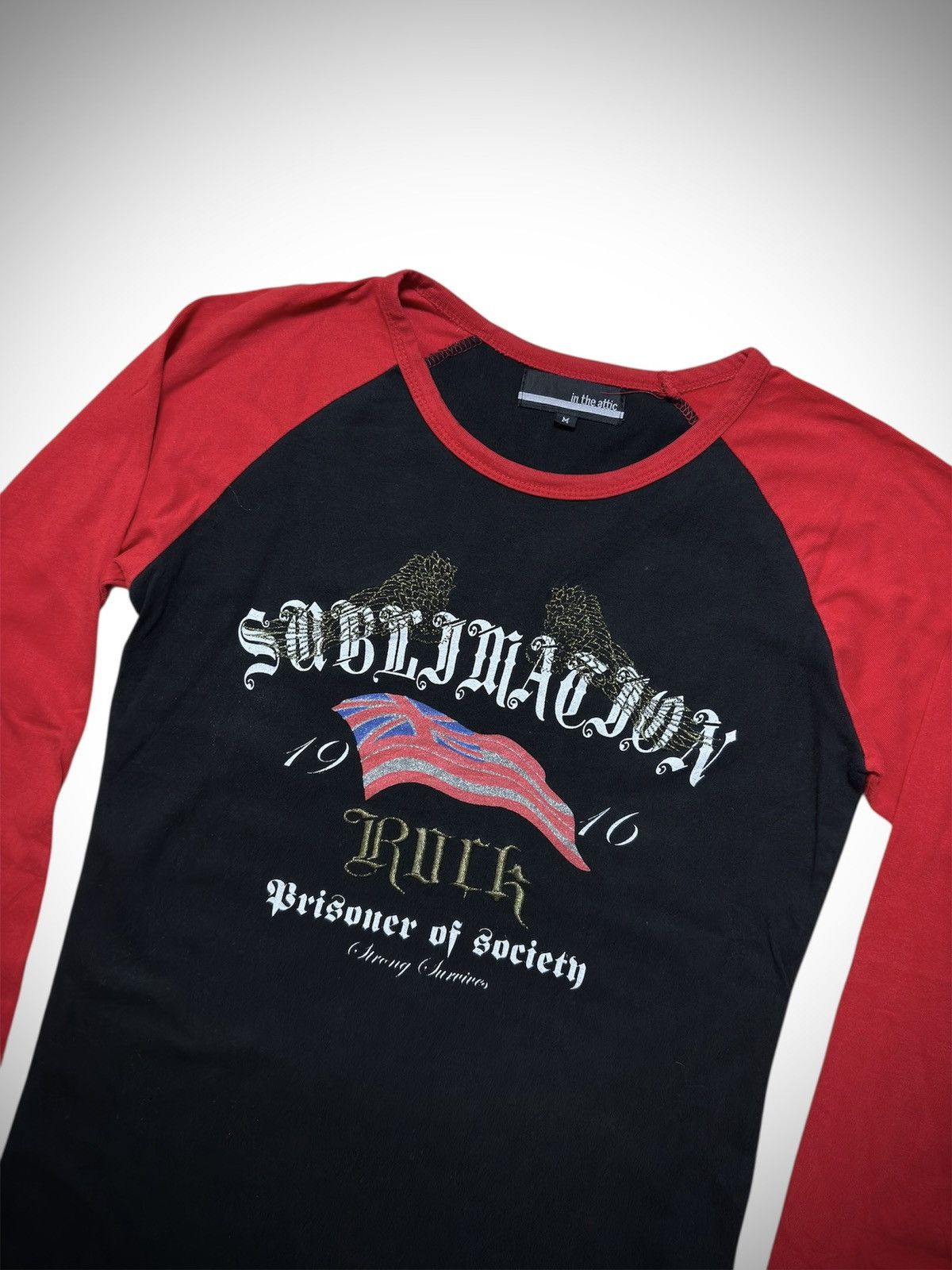 In The Attic 2000’s In the Attic - Japanese Archive’s Vkei Style T-Shirt Size M / US 6-8 / IT 42-44 - 3 Thumbnail