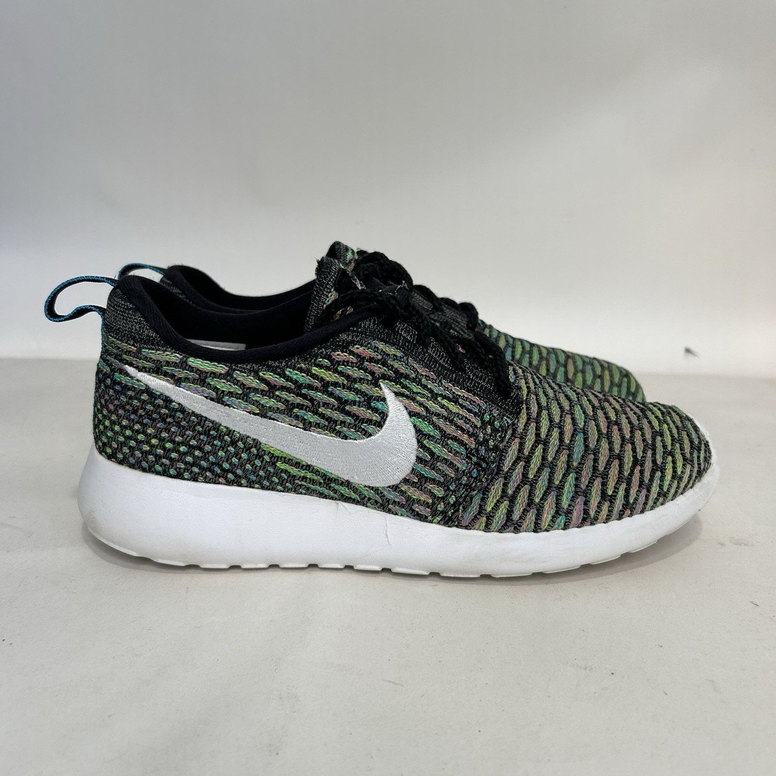 Nike Nike Roshe Run Flyknit WMNS “Multi-Color” Size US 7.5 / IT 37.5 - 4 Thumbnail