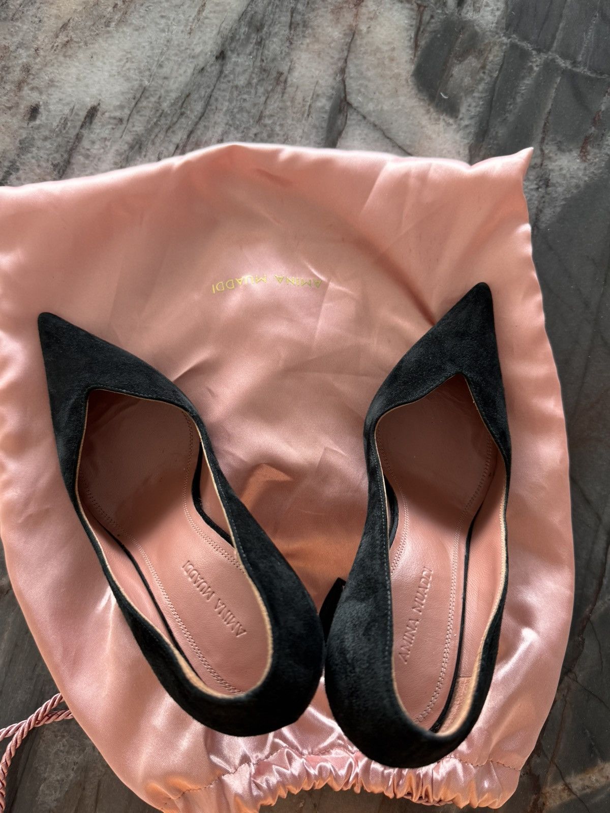 Amina Muaddi Amina Muaddi Ami heels size 36 Size US 6 / IT 36 - 4 Thumbnail