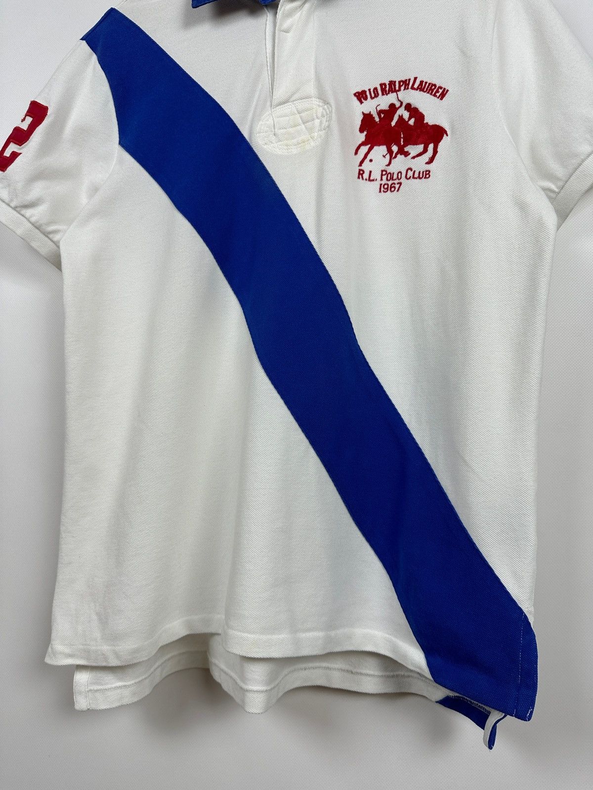 Polo Ralph Lauren Vintage Polo Ralph Lauren #2 Striped Y2K Chief Keef Size US L / EU 52-54 / 3 - 12 Thumbnail