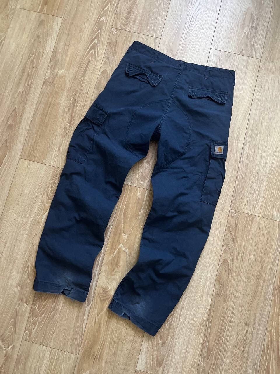 Carhartt Vintage Y2K Carhartt Cargo Pants Ripstop Size 34/32 Size US 34 / EU 50 - 3 Thumbnail