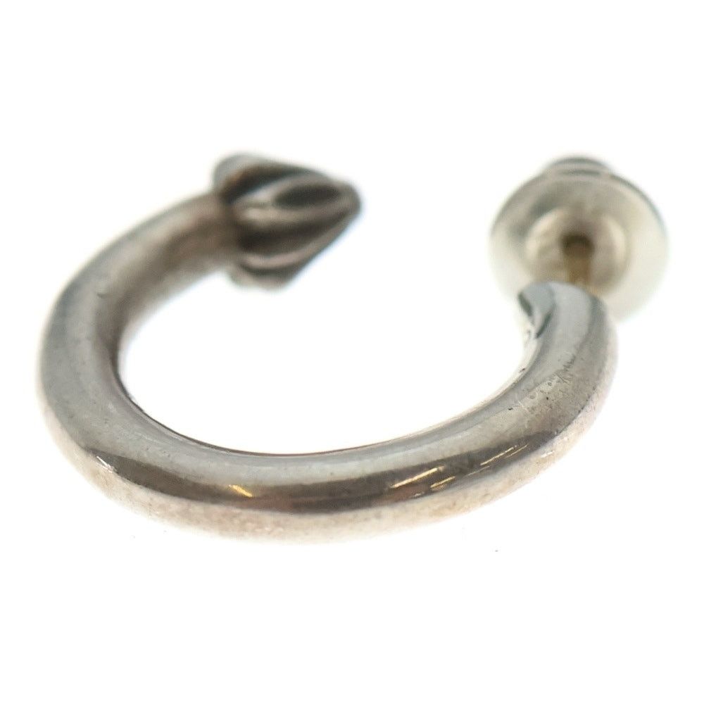Chrome Hearts Chrome Hearts Plain Hoop Earring Silver Size ONE SIZE - 3 Thumbnail