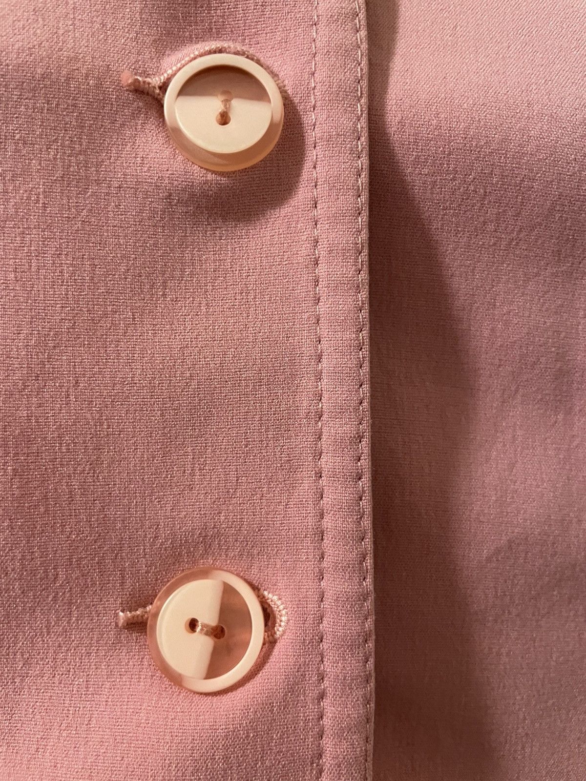 Vintage Pink Retro 3/4 sleeve Blazer Jacket S Size S / US 4 / IT 40 - 6 Thumbnail