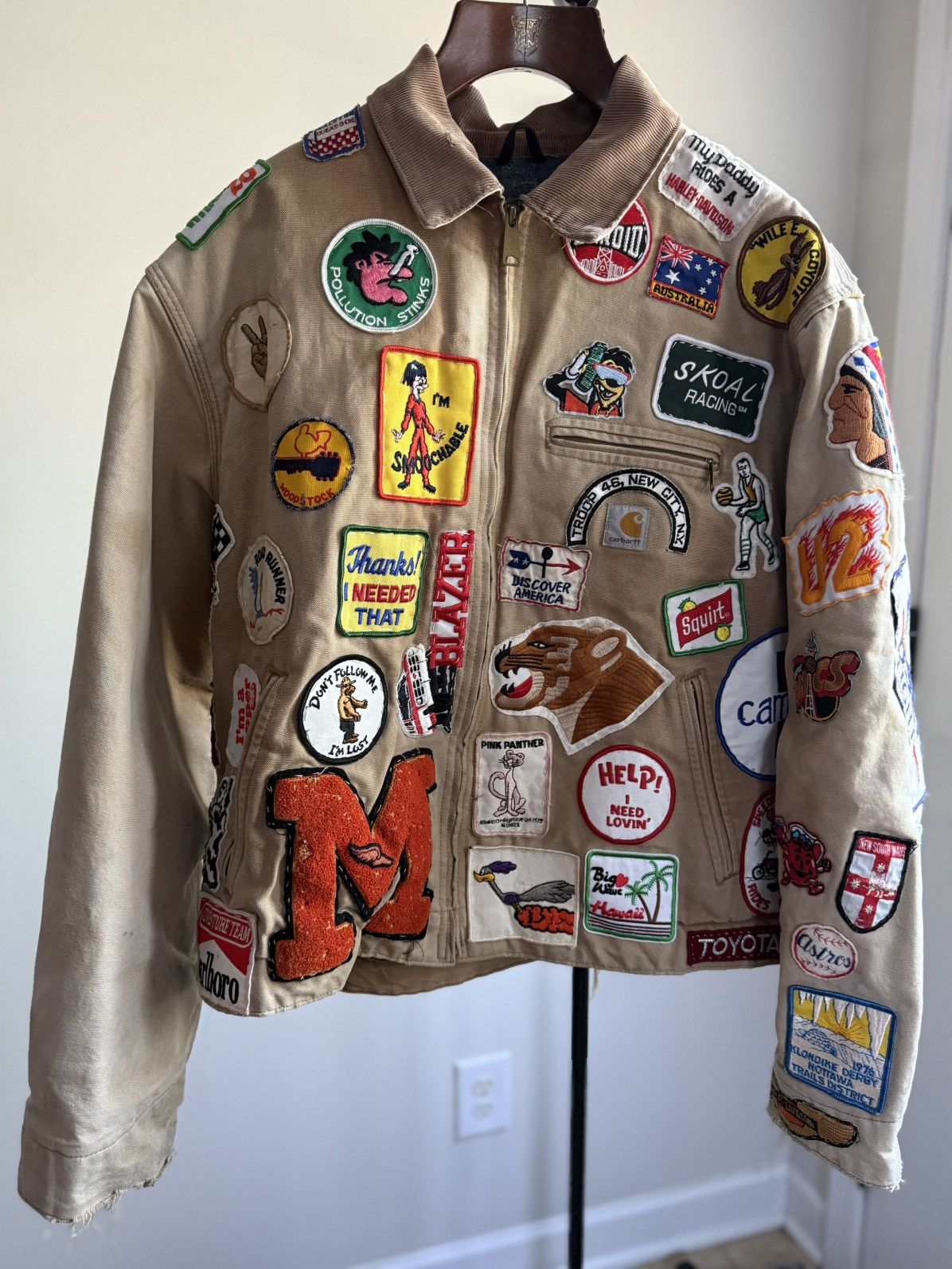 Carhartt × Vintage Carhartt Detroit Jacket J43 HTG Size L made in