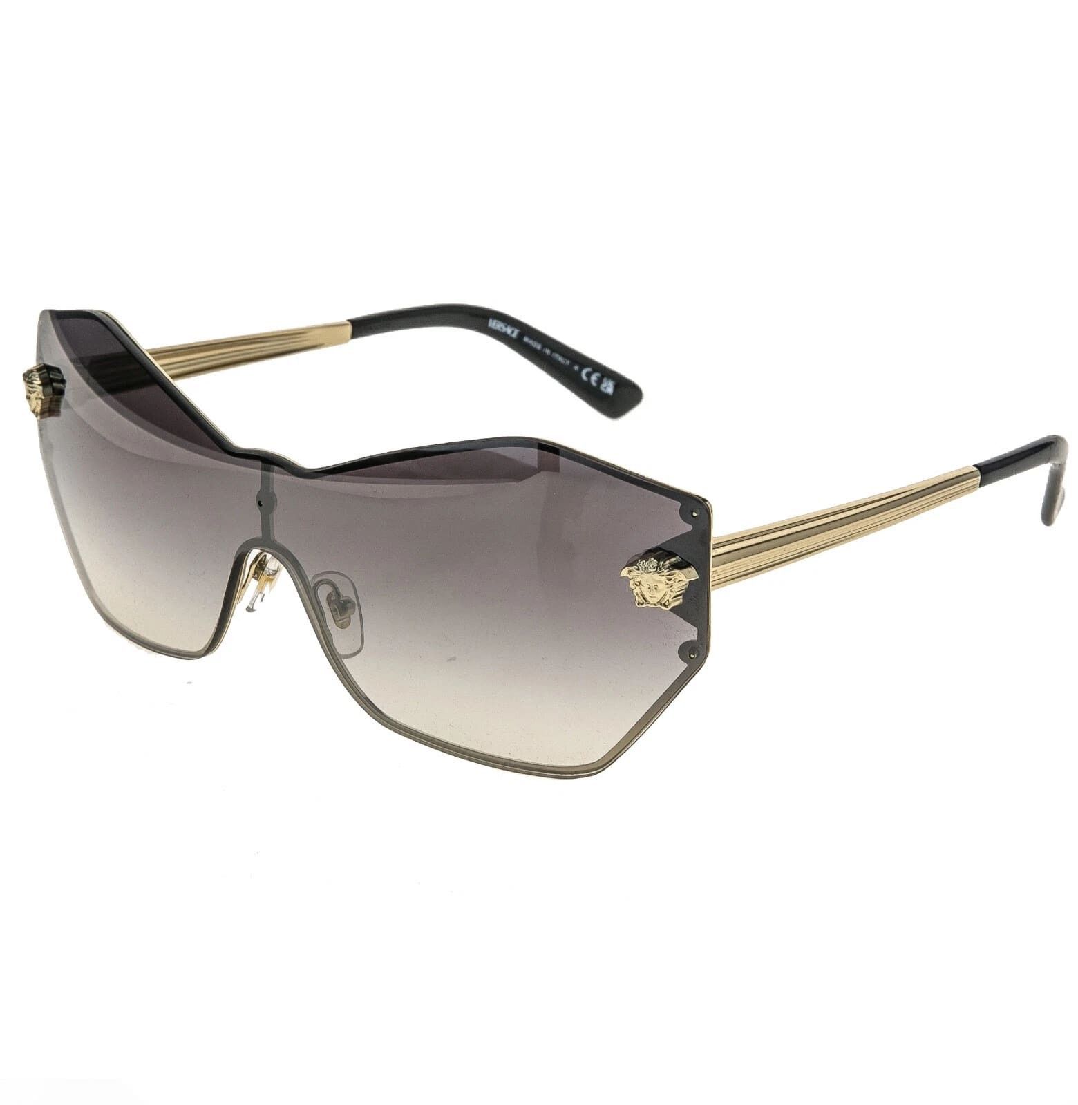 Versace VERSACE GLAM Stud Medusa Head 2182 Gray VE2182 Sunglasses Size ONE SIZE - 8 Thumbnail