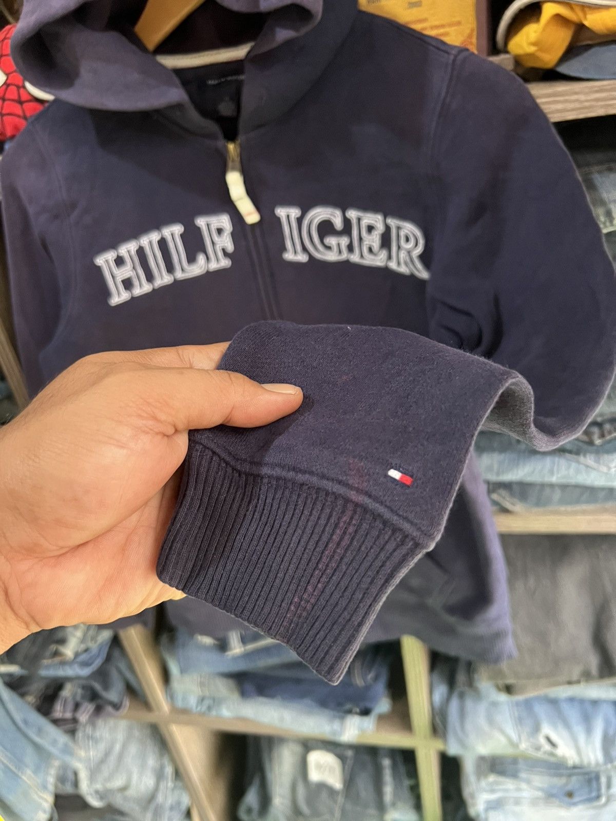 Tommy Hilfiger 🔥Tommy Hilfiger Zipper Hoodie Size M / US 6-8 / IT 42-44 - 9 Thumbnail