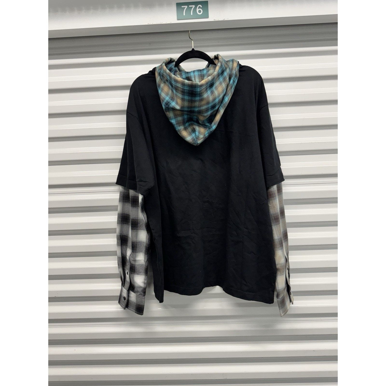 WE11DONE We11done Black Checkered Patch Long-Sleeved T Shirt XL NWT Size US S / EU 44-46 / 1 - 4 Thumbnail