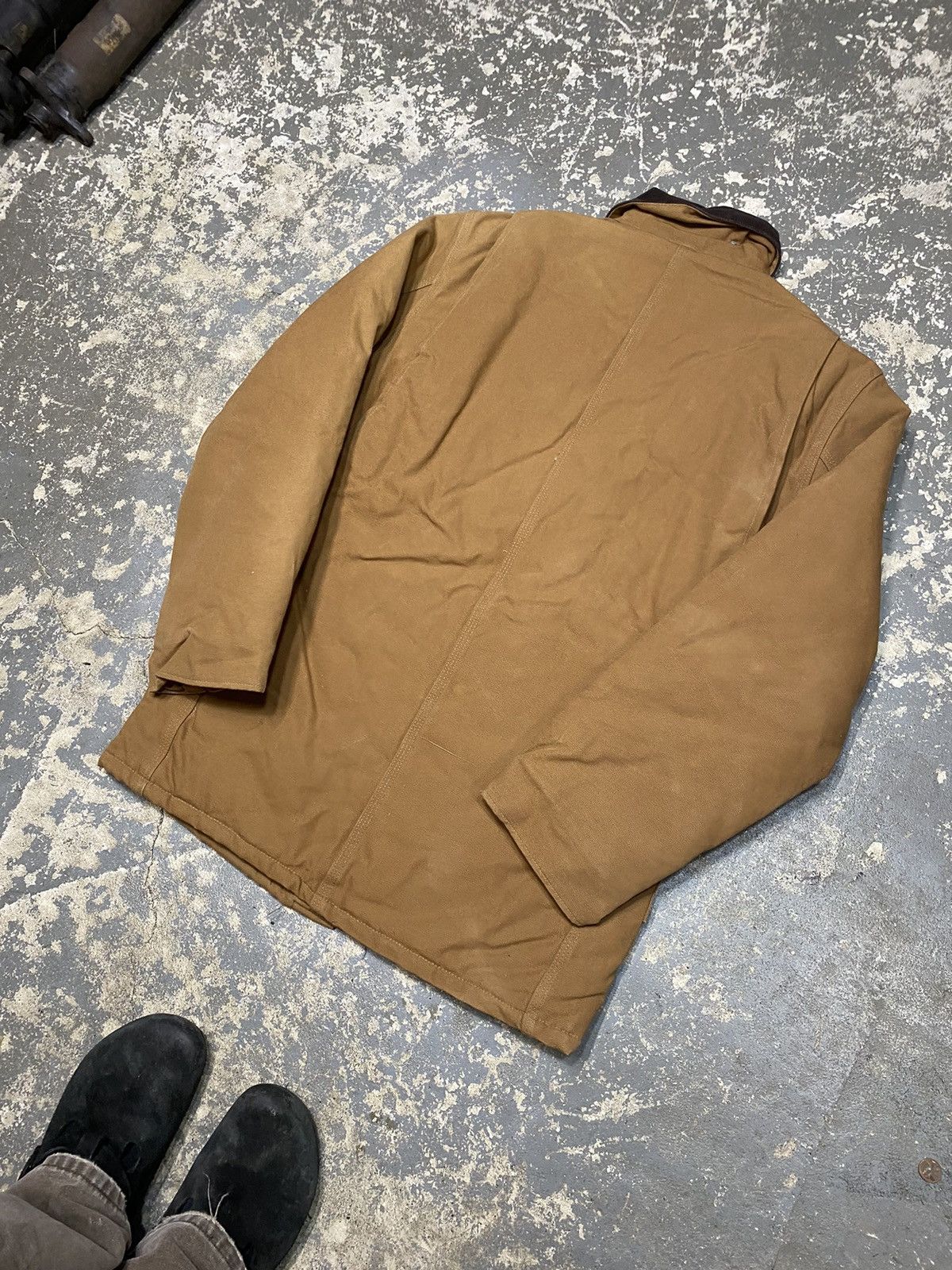 Carhartt × Vintage Vintage Carhartt Tan QuiltField Arctic Jacket CQ196 80s New Size US M / EU 48-50 / 2 - 8 Thumbnail