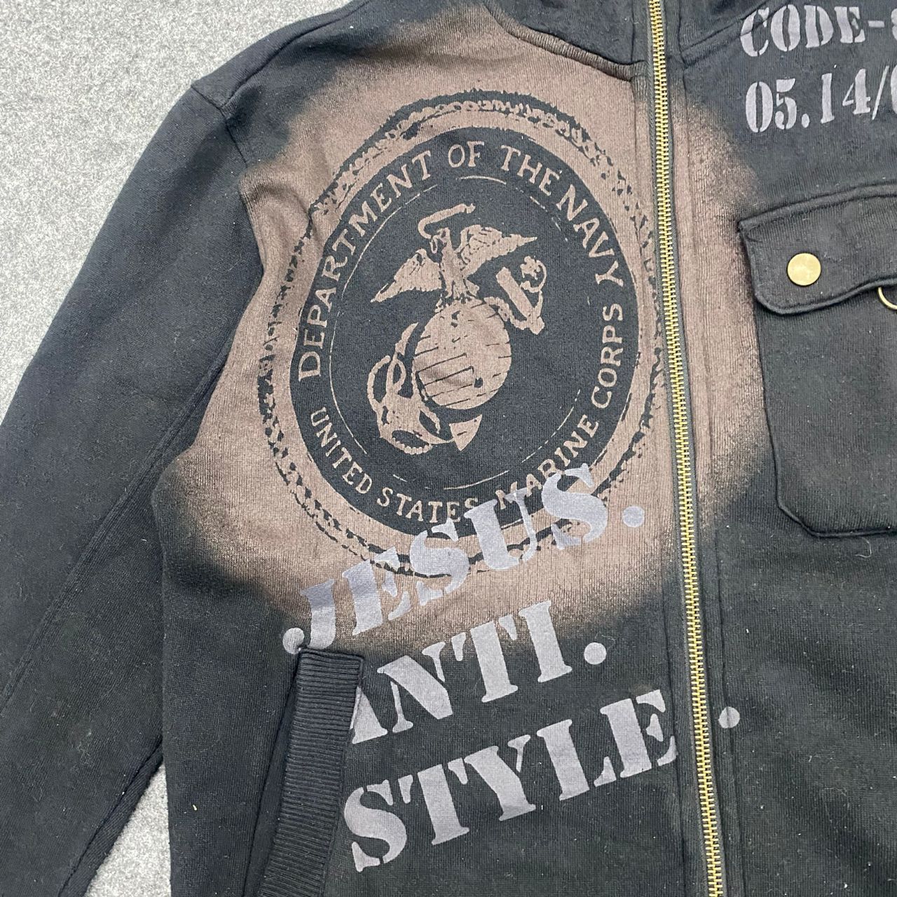 Hysteric Glamour 💥Vintage Center Clease Jesus Anti Style Hoodies Size US M / EU 48-50 / 2 - 7 Thumbnail