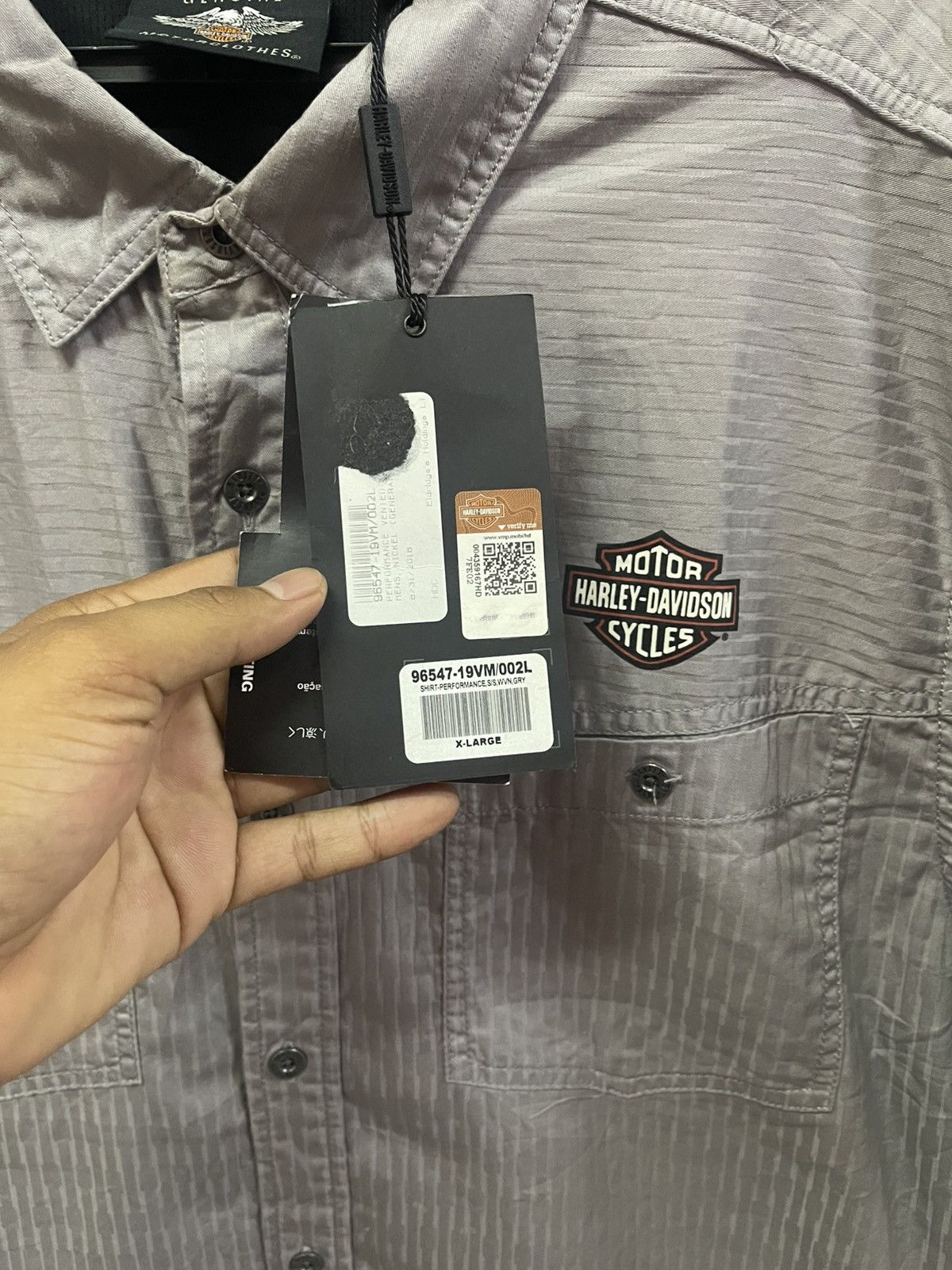 Harley Davidson Harley-Davidson Men's Performance Vented Textured Woven 🔥🔥🔥 Size US XL / EU 56 / 4 - 3 Thumbnail