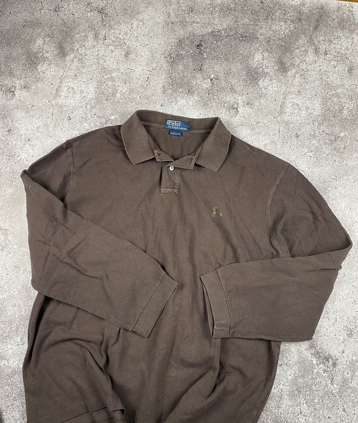 RRL Ralph Lauren Vintage Polo Ralph Lauren Y2K brown baggy long sleeve crazy🔥 Size US XL / EU 56 / 4 - 4 Thumbnail