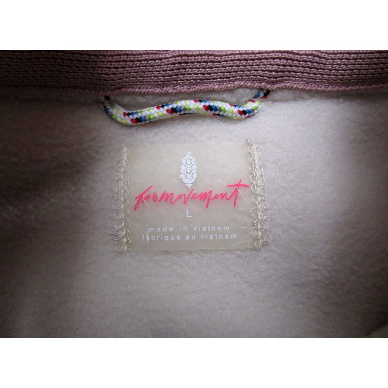 Free People FP Free People Movement Cropped Full Zip Sherpa Vest Women's L Pockets Size L / US 10 / IT 46 - 2 Thumbnail