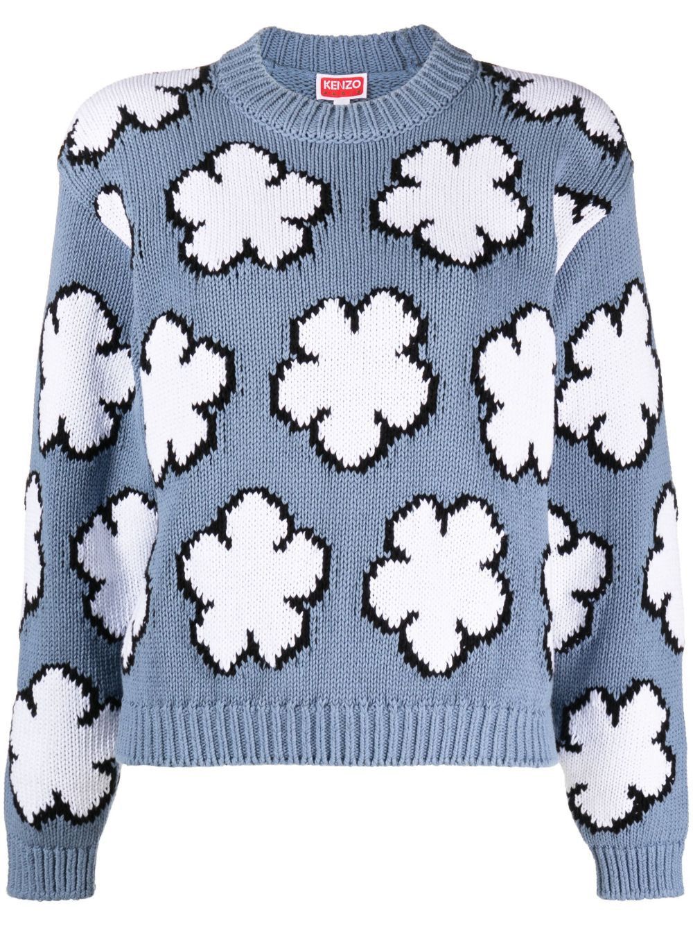 Kenzo o1y1025 Crewneck Sweater in Multicolor Size S / US 4 / IT 40 - 1 Thumbnail