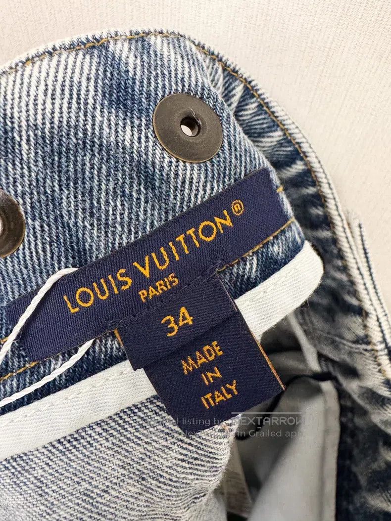 Other Louis Vuitton Denim Skirt Size 33" - 2 Thumbnail