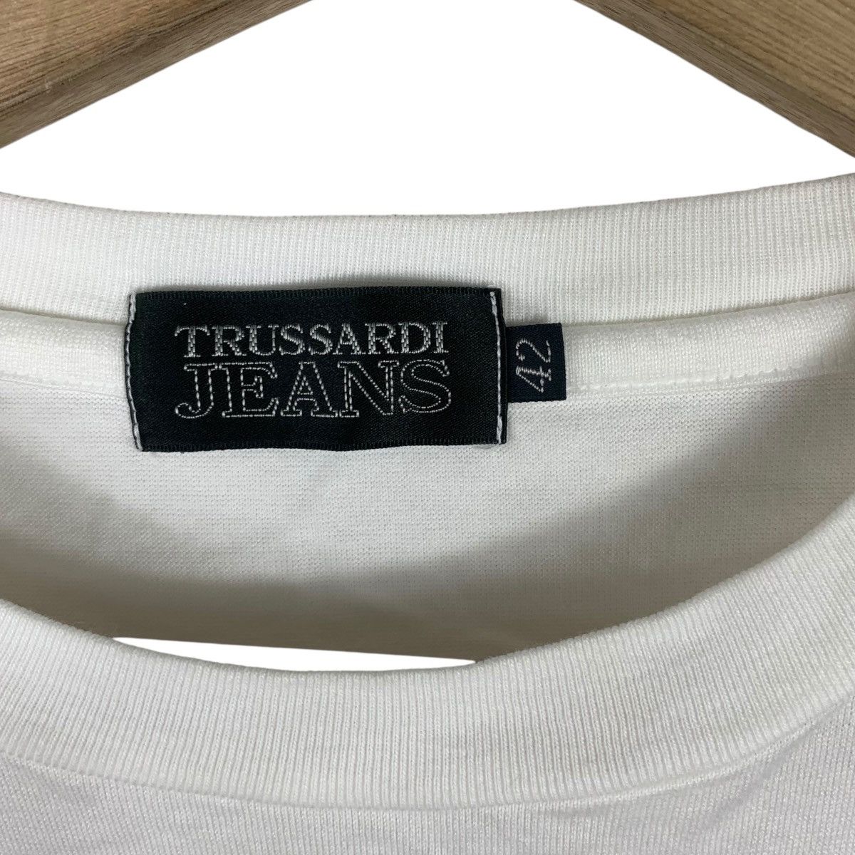 Trussardi Vintage TRUSSARDI ITALY JEANS Collection Tee Shirt Top Size S / US 4 / IT 40 - 6 Thumbnail