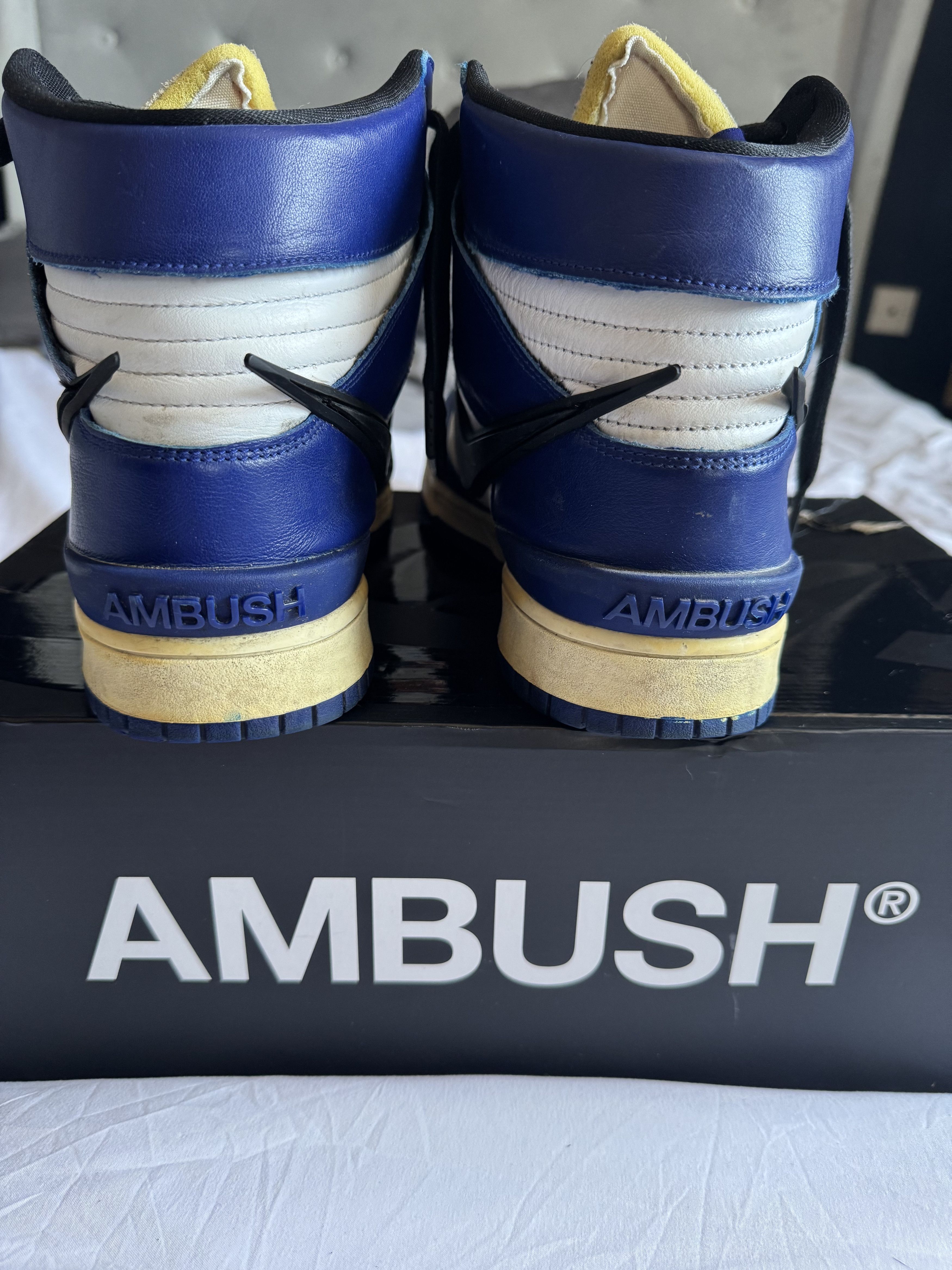 Ambush Design × Nike Nike x Ambsh Dunk Royal Blue Size US 12 / EU 45 - 3 Thumbnail