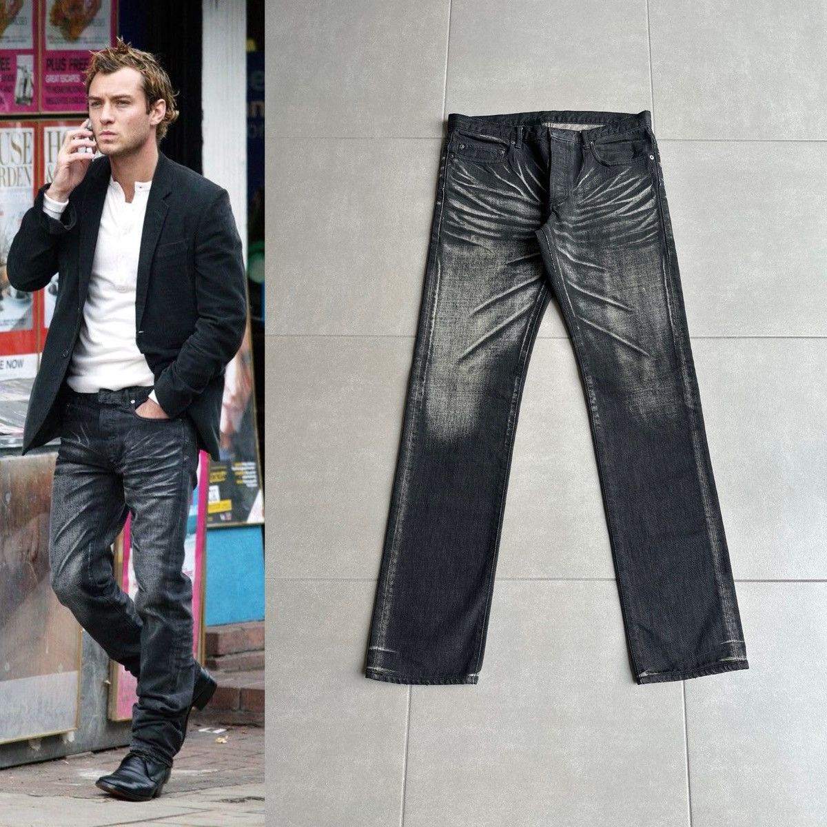 Dior × Hedi Slimane Authentic Dior Homme Hedi Slimane Black Men