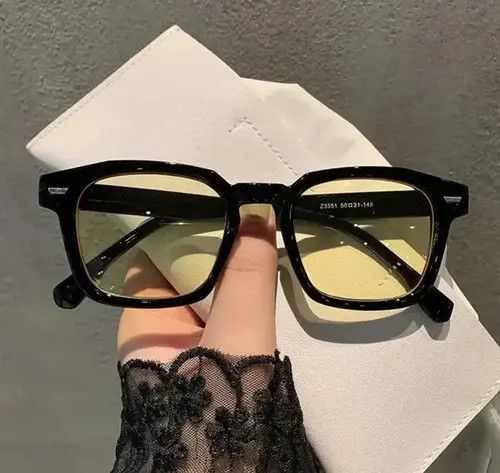 Electric Visual Yellow Lens Black Frame Sunglasess Size ONE SIZE - 1 Thumbnail
