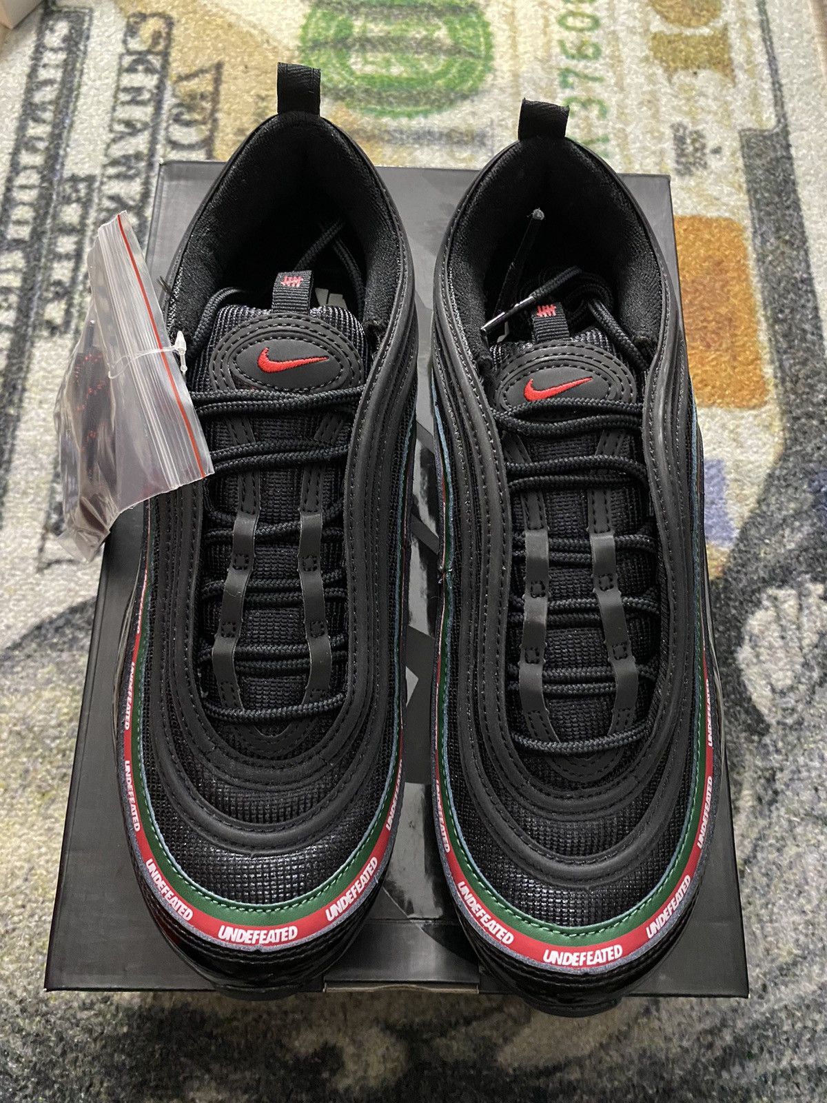 Nike × Undefeated Nike Air Max 97 Undefeated Black (2017) Size US 8 / EU 41 - 5 Thumbnail