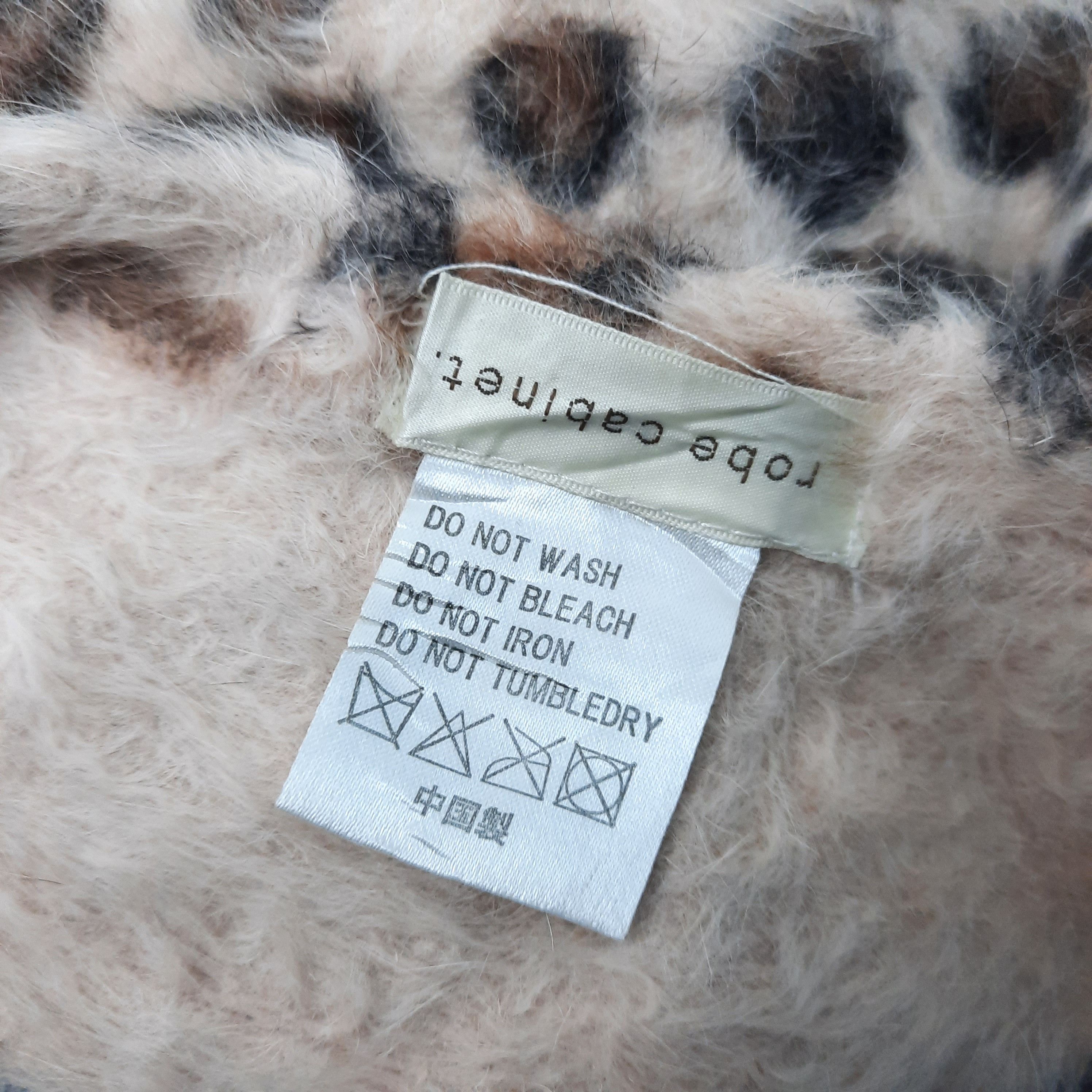 If Six Was Nine 💥 Robe cabinet harajuku style punk leopard beret hat Size ONE SIZE - 6 Thumbnail