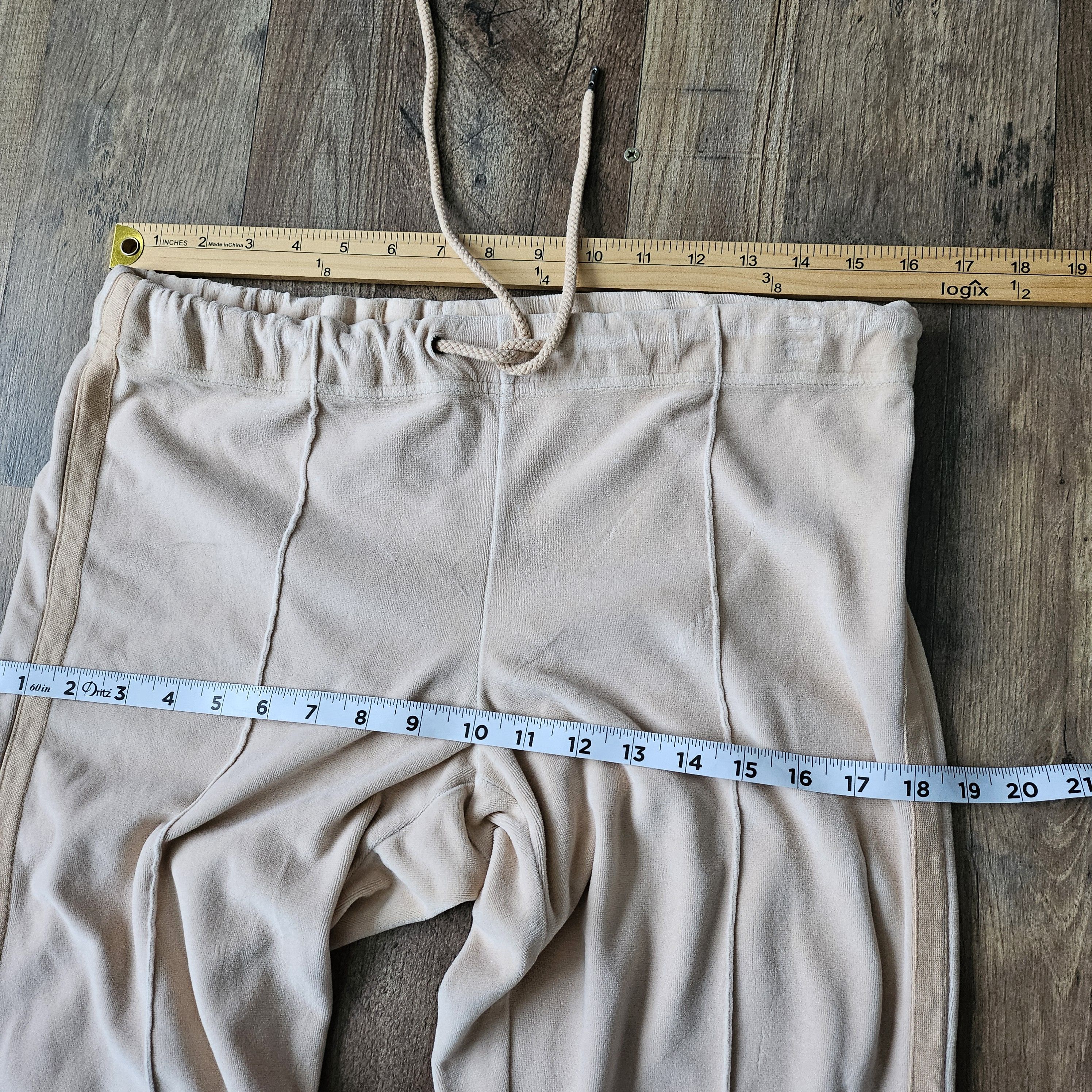Gap × Vintage Vintage GAP velvet tan sweatpants Size 27" / US 4 / IT 40 - 6 Thumbnail