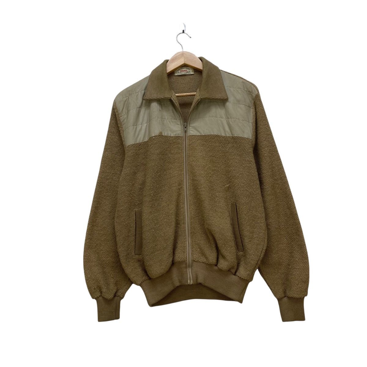 Japanese Brand 🔥Rare Adax 80s Bomber Wool Jacket Size US M / EU 48-50 / 2 - 1 Thumbnail