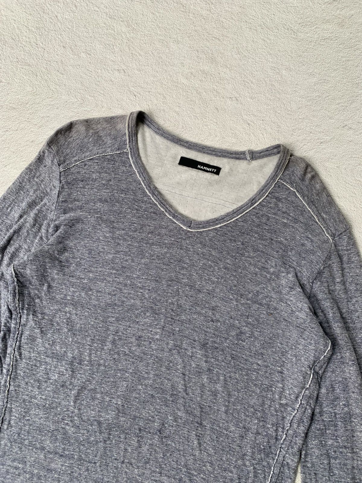 Japanese Brand Hamnet Distressed Longsleeve Size US M / EU 48-50 / 2 - 3 Thumbnail