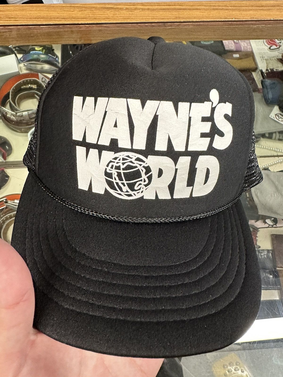 Vintage Vintage 90s Wayne’s World Movie Promo Spell Out Hat Size ONE SIZE - 2 Thumbnail
