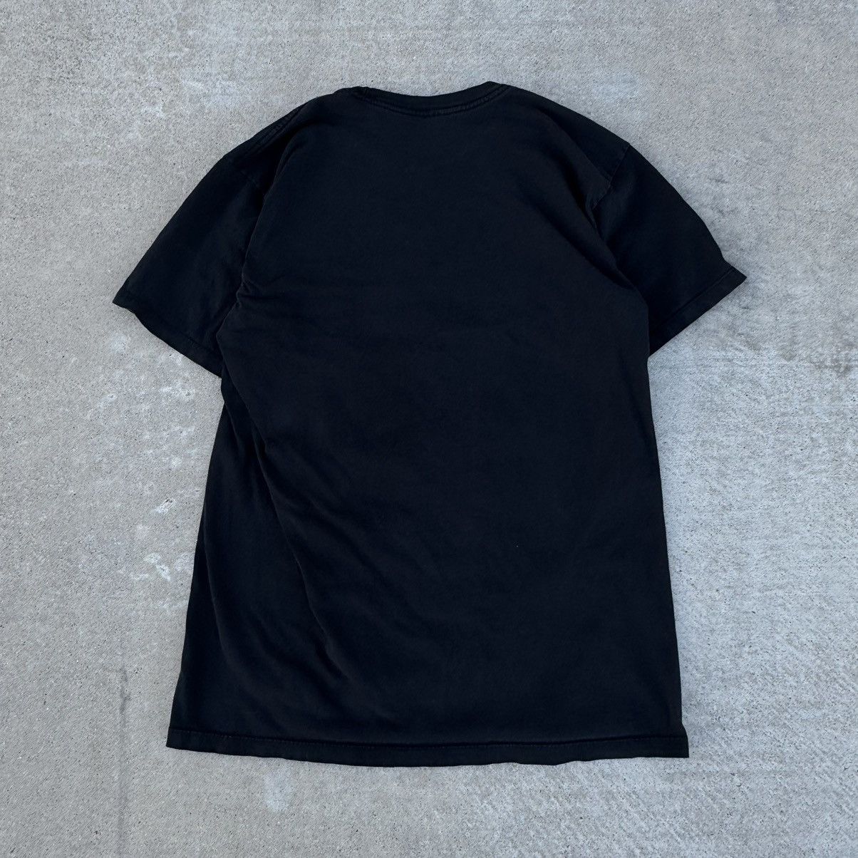 Harley Davidson × JNCO × Stussy Vintage Y2K Black Famous Spell Out Skater Graphic Tee S Size US S / EU 44-46 / 1 - 6 Thumbnail