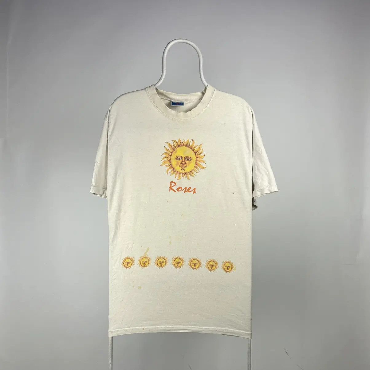 Band Tees Vintage Roses sun T-shirt size XLarge Size US XL / EU 56 / 4 - 1 Thumbnail