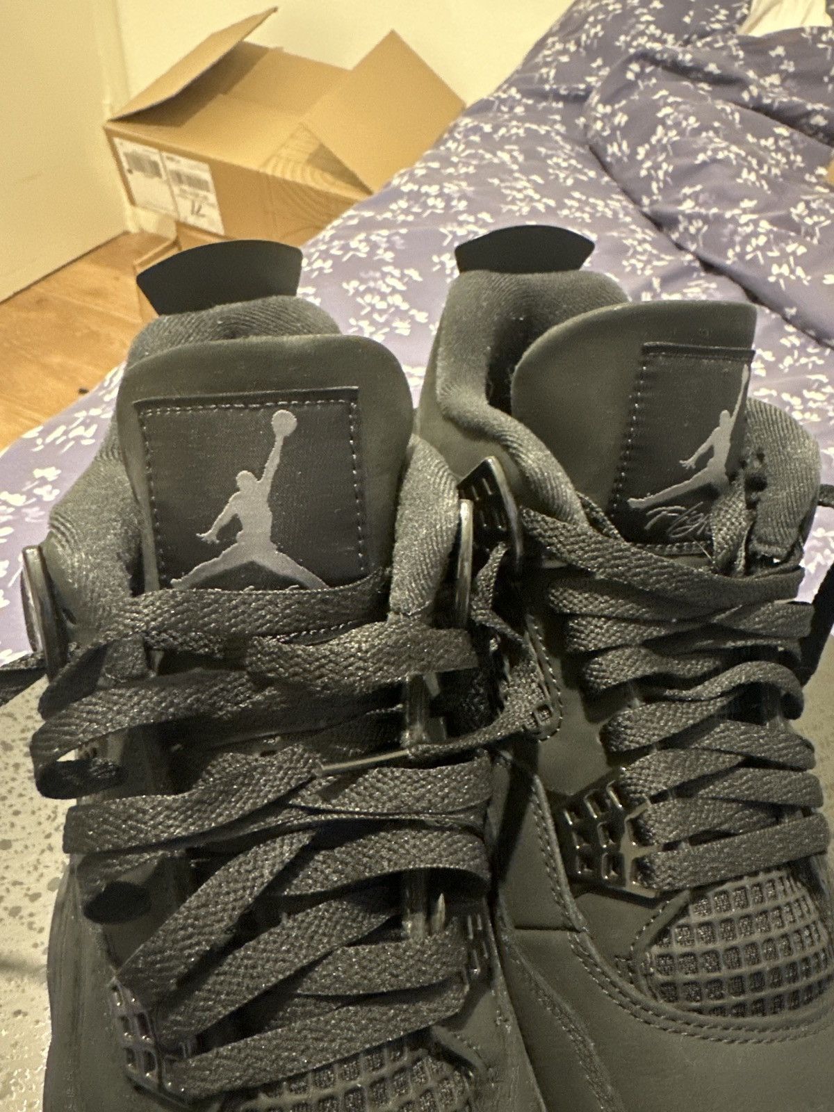 Jordan Brand Jordan 4 black cats 2025 Size US 9.5 / EU 42-43 - 7 Thumbnail