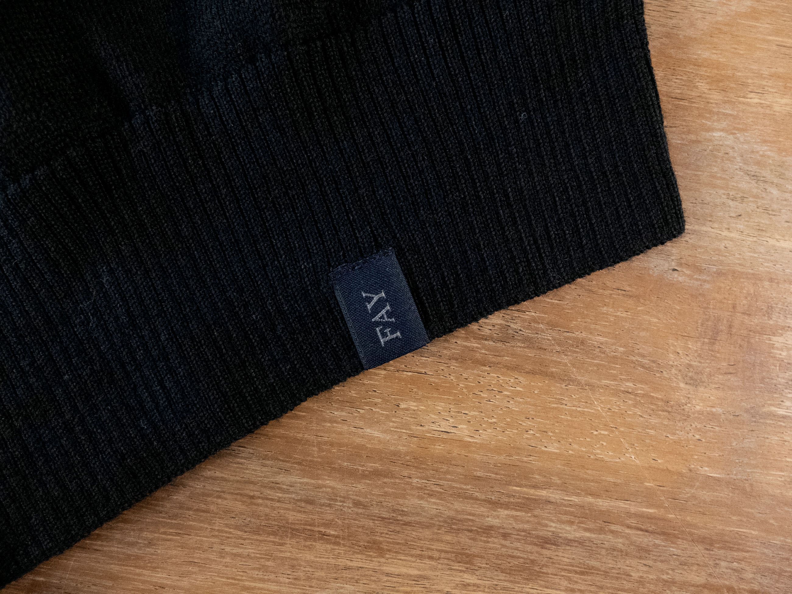 Fay FAY black virgin wool crewneck sweater 56 XXXL 3XL NWT Size US XXL / EU 58 / 5 - 5 Thumbnail