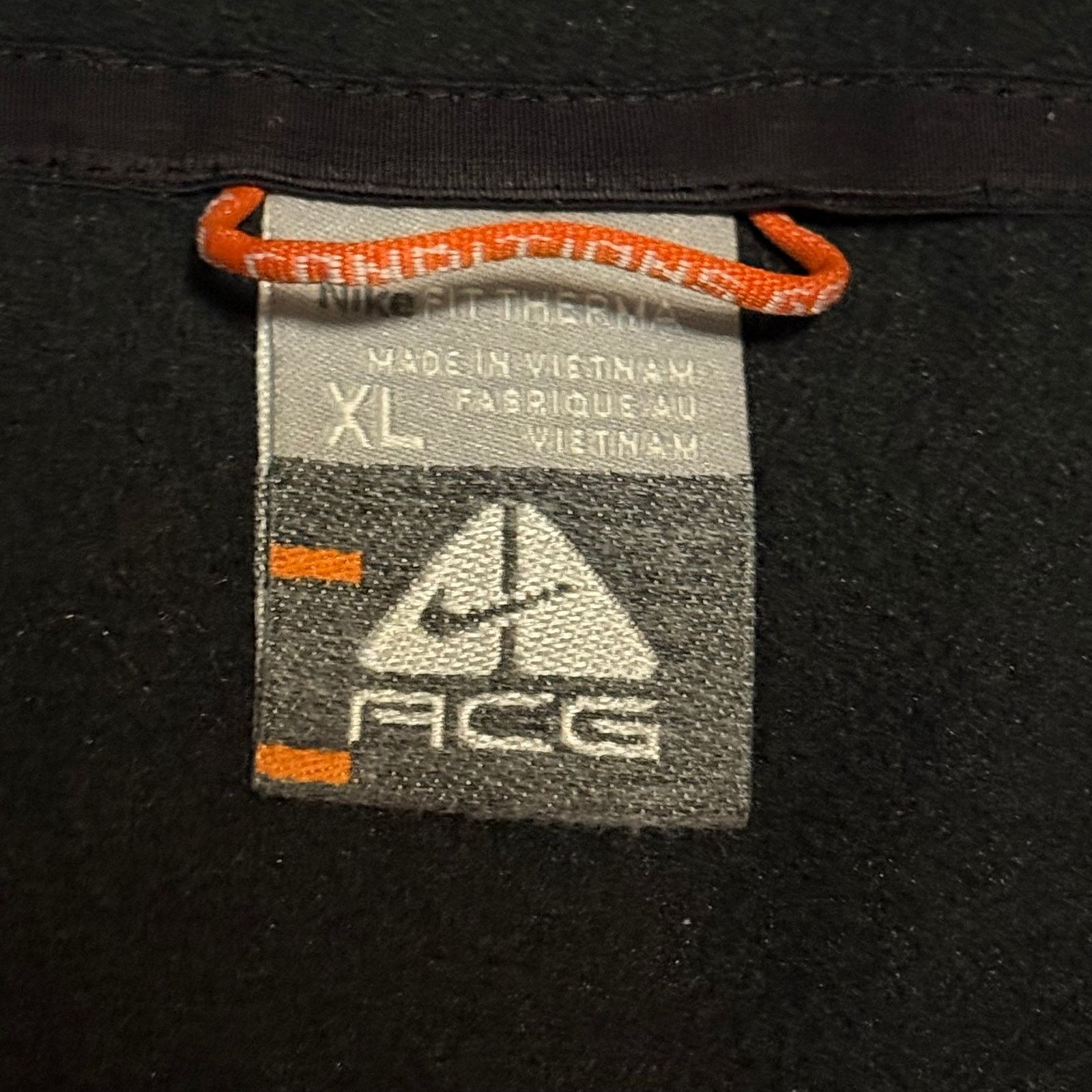 Nike ACG Vintage Nike ACG Fleece Jacket Size XL Black Y2K Therma Fit Size US XL / EU 56 / 4 - 4 Thumbnail