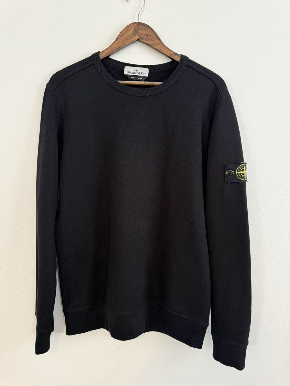Stone Island Stone Island Cotton Sweater Size US L / EU 52-54 / 3 - 1 Thumbnail