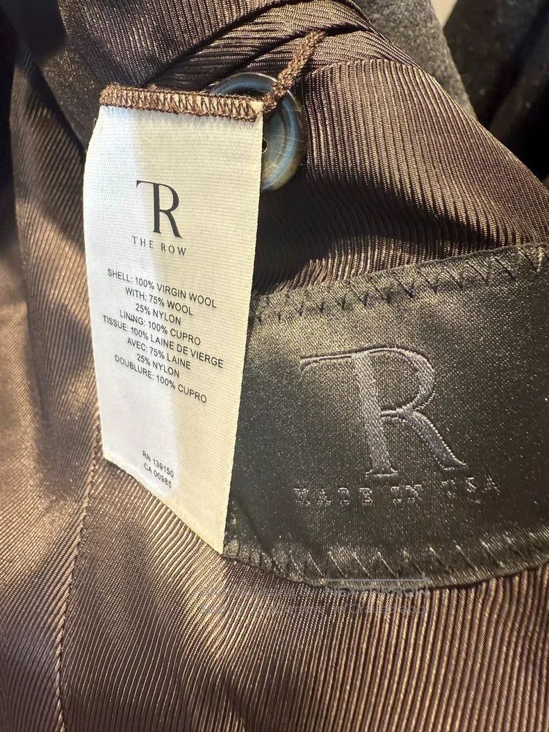 The Row The Row Classic Grey Jacket Size S / US 4 / IT 40 - 3 Thumbnail