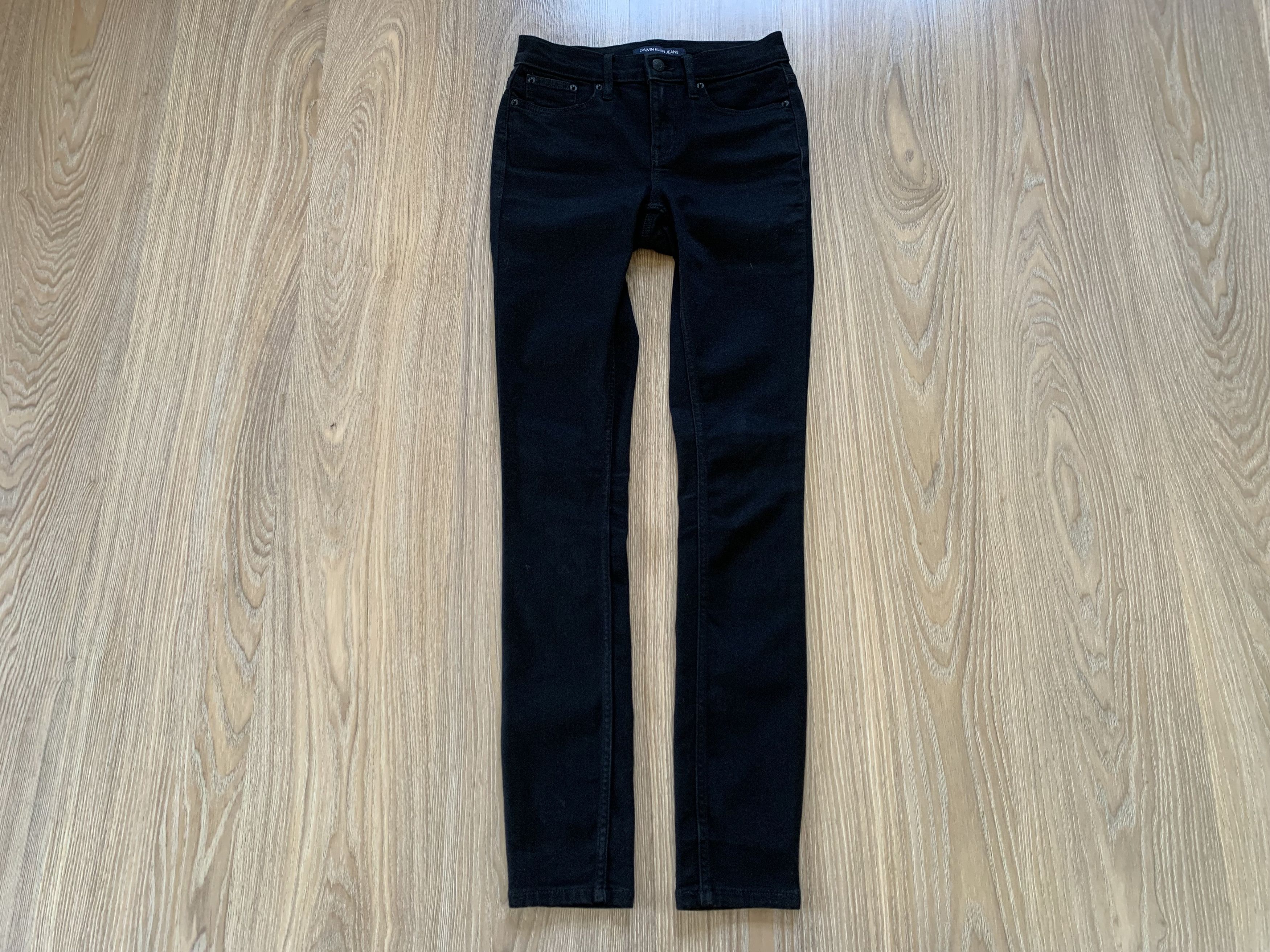 Calvin Klein Calvin Klein Black Skinny Jeans Size 25" / US 0 / IT 36 - 2 Thumbnail
