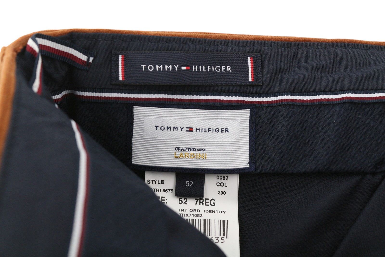 Tommy Hilfiger ROCK VELVET LARDINI W35 Corduroy Pleated Leg Trousers 85364 Size US 35 - 8 Thumbnail