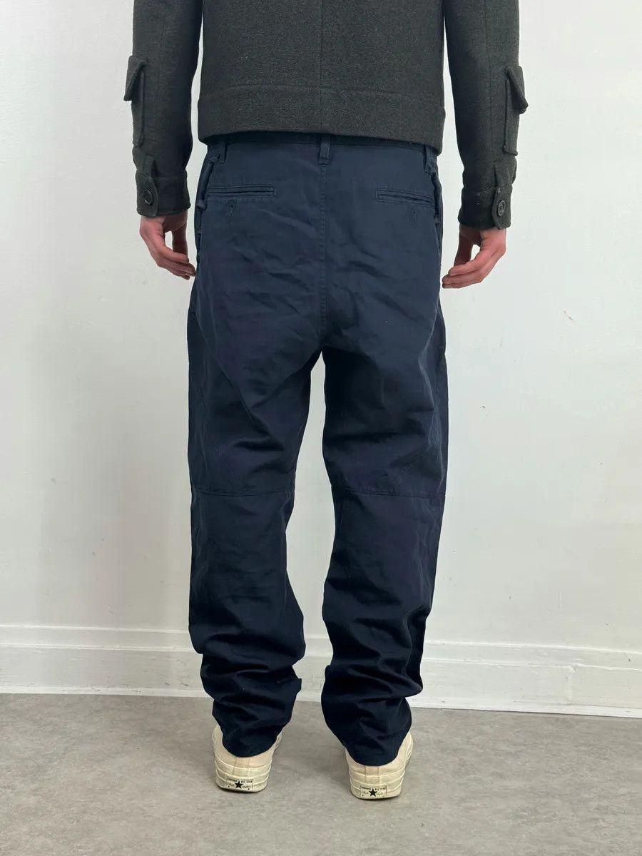 Marithe + Francois Girbaud 2000s Marithé + François Girbaud Navy Cozy Pants Size US 34 / EU 50 - 4 Thumbnail