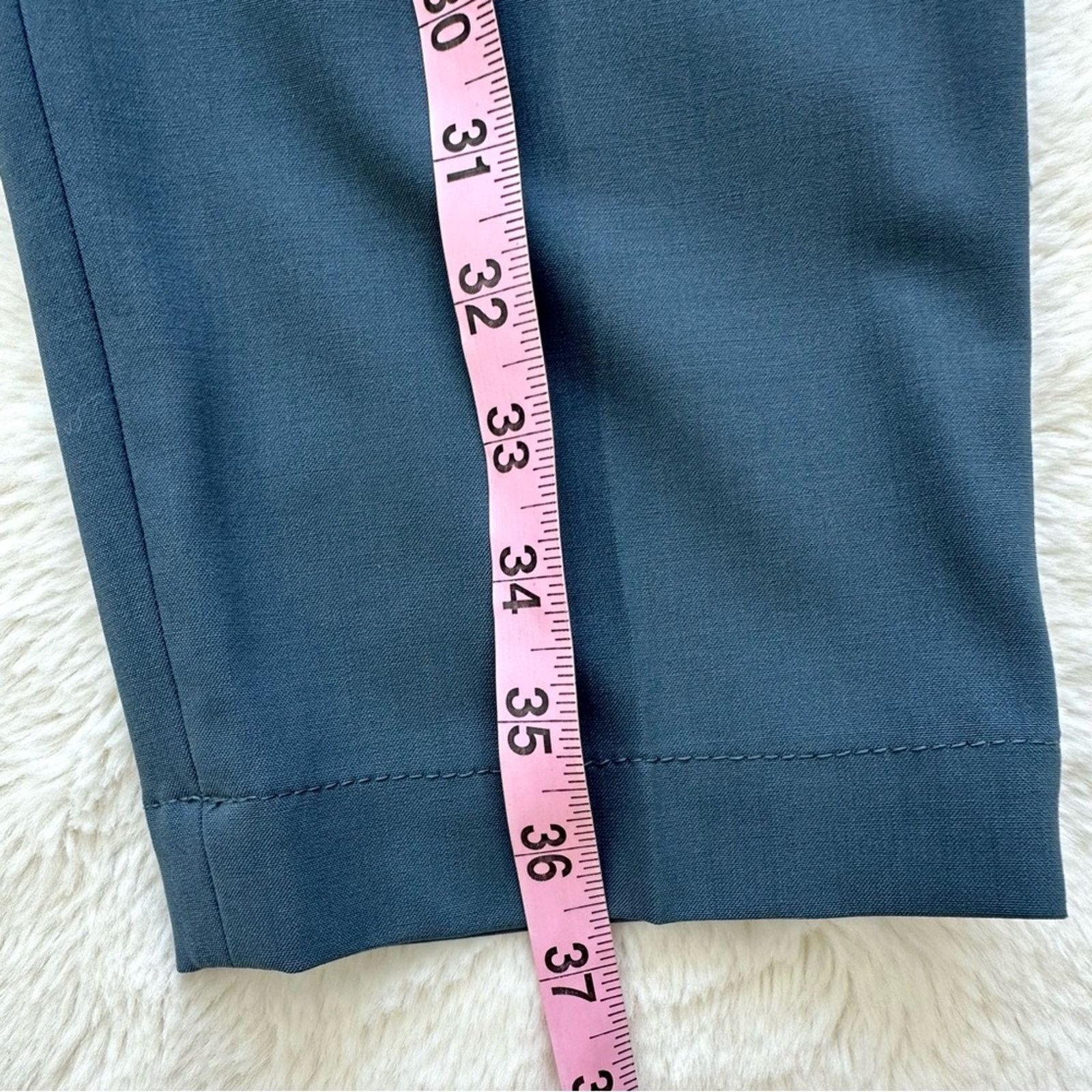 Brunello Cucinelli Brunello Cucinelli women navy pants size 6 US Retail 2250$ Size 28" / US 6 / IT 42 - 14 Thumbnail