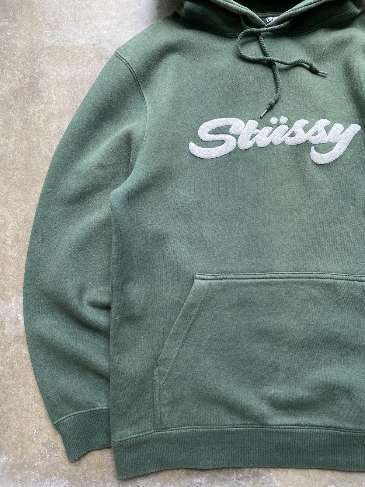 Stussy Stussy Chenille Applique Pullover Hoodie Size US S / EU 44-46 / 1 - 9 Thumbnail