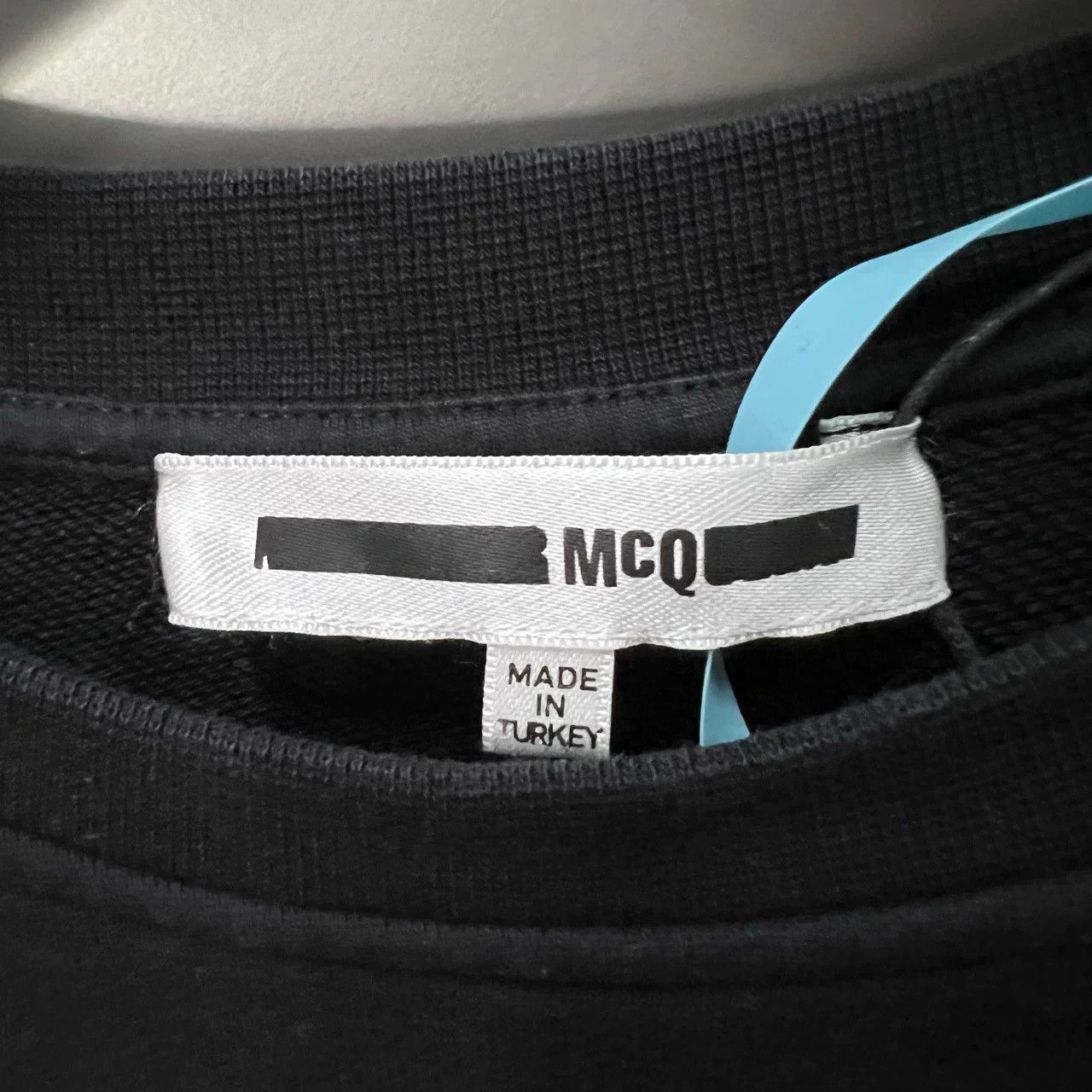 Alexander McQueen Alexander McQueen Black Logo Sweatshirt Size US XS / EU 42 / 0 - 3 Thumbnail