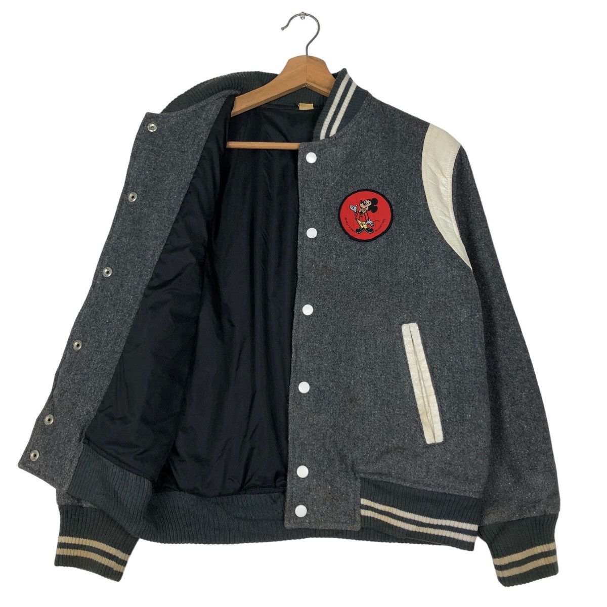 Cartoon Network 🔥Vintage Bombet Jacket Mickey Mouse Walt Disney Big Logo Size US S / EU 44-46 / 1 - 11 Thumbnail