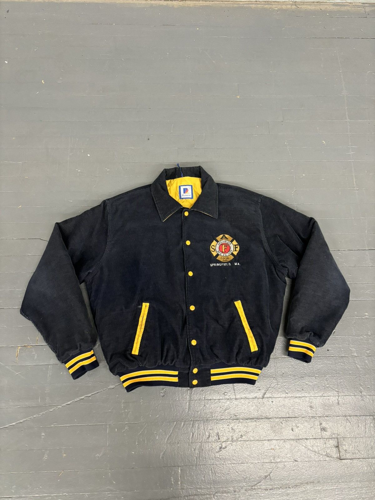 Vintage Vintage 80s SAF Springfield MA corduroy jacket Size US XL / EU 56 / 4 - 1 Thumbnail