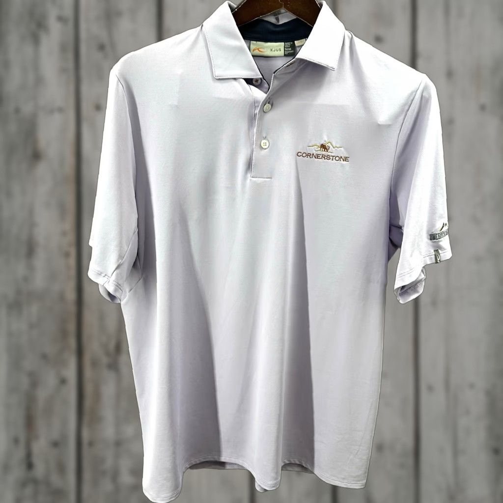 KJUS KJUS Polo Shirt Mens M Soren Cornerstone Golf Embroidered Lavender Preppy Lavender Purple Logo Preppy Golf Shirt Mens M KJUS Polo Shirt Size US M / EU 48-50 / 2 - 1 Thumbnail