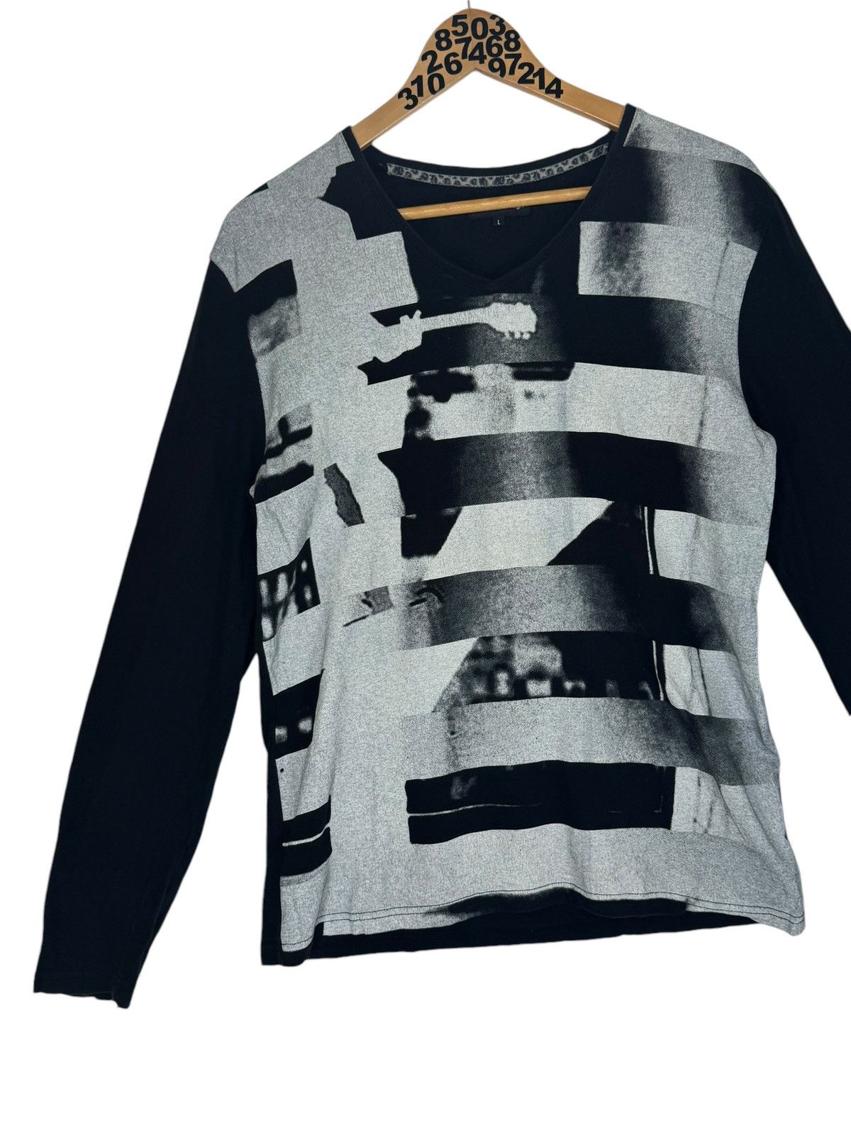If Six Was Nine Playing Guitar Picture Semantic Design Longsleve Size US M / EU 48-50 / 2 - 3 Thumbnail