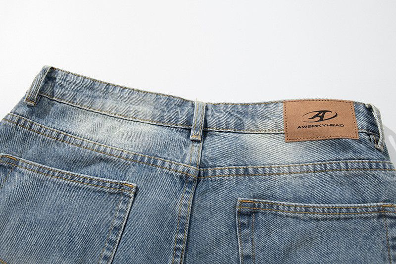 Jean Retro street style loose casual jeans for men Size US 32 / EU 48 - 4 Thumbnail